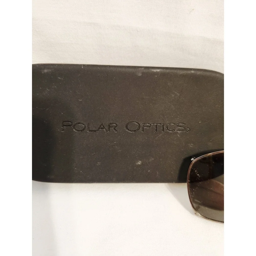 Polar Optics Clip On Sunglasses With Case wear over‎ regular